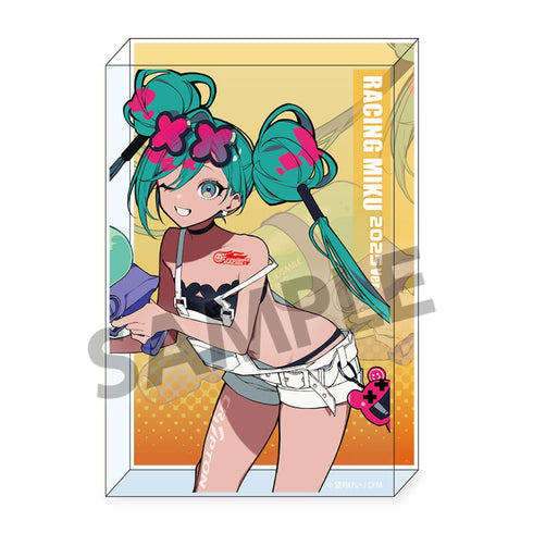 『初音ミク レーシングミク 2025』Rd.3 セパン Ver. アクリルブロック